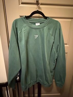 Gymshark Women’s Crewneck Sweatshirt - Sage Green